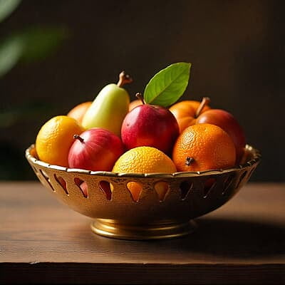 Sandhi Pujo Fruits